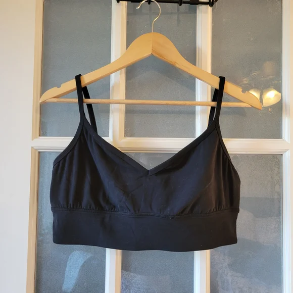 Black Lululemon Align Sweetheart Bra, Size 14 - Picture 2 of 4